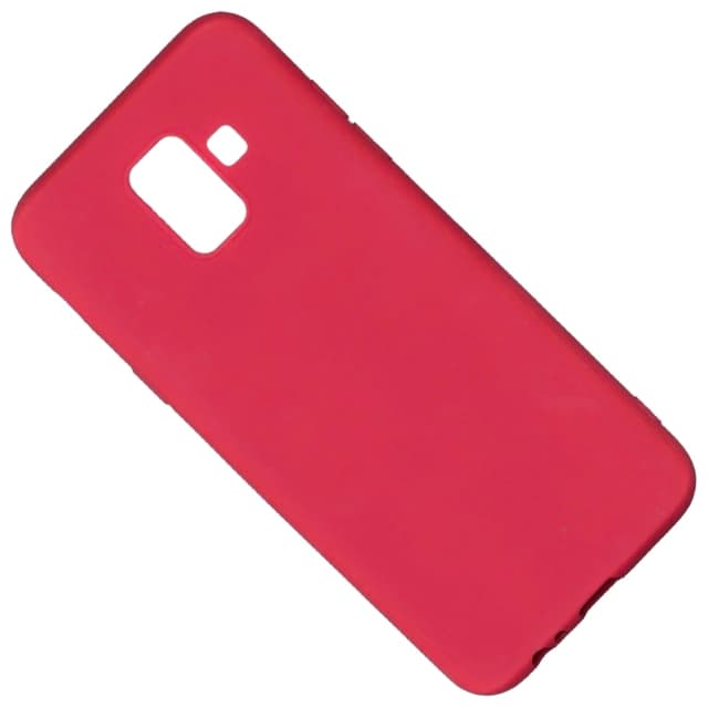 Capa Capinha Para- A8 2018 - Samsung Silicone Aveludado por dentro (USADA)