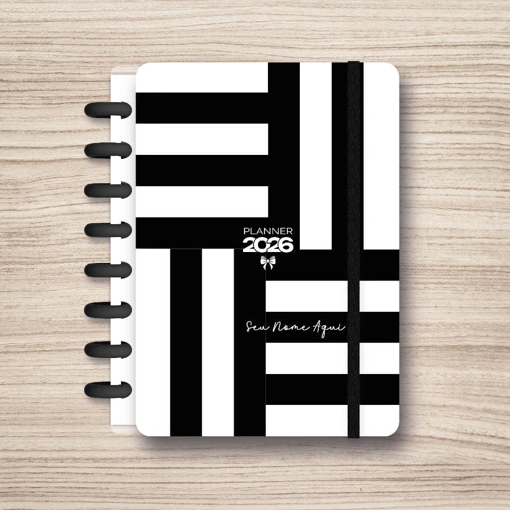 Planner 2026 com sistema de Discos Inteligente