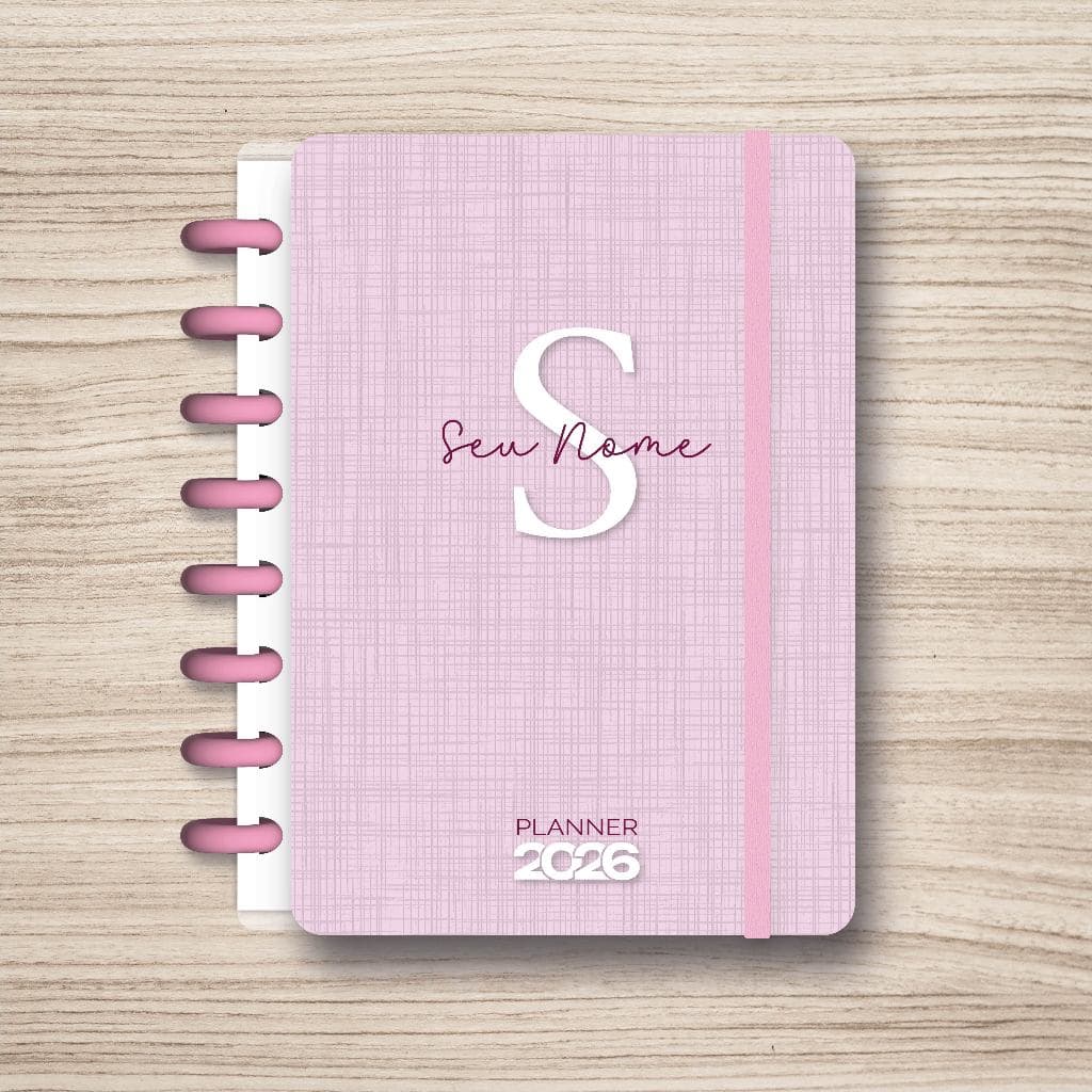 Planner 2026 com sistema de Discos Inteligente