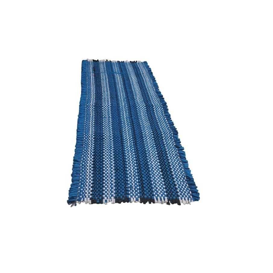 Tapete Passadeira Tear Artesanal Corredor Cozinha Quarto-45x130cm