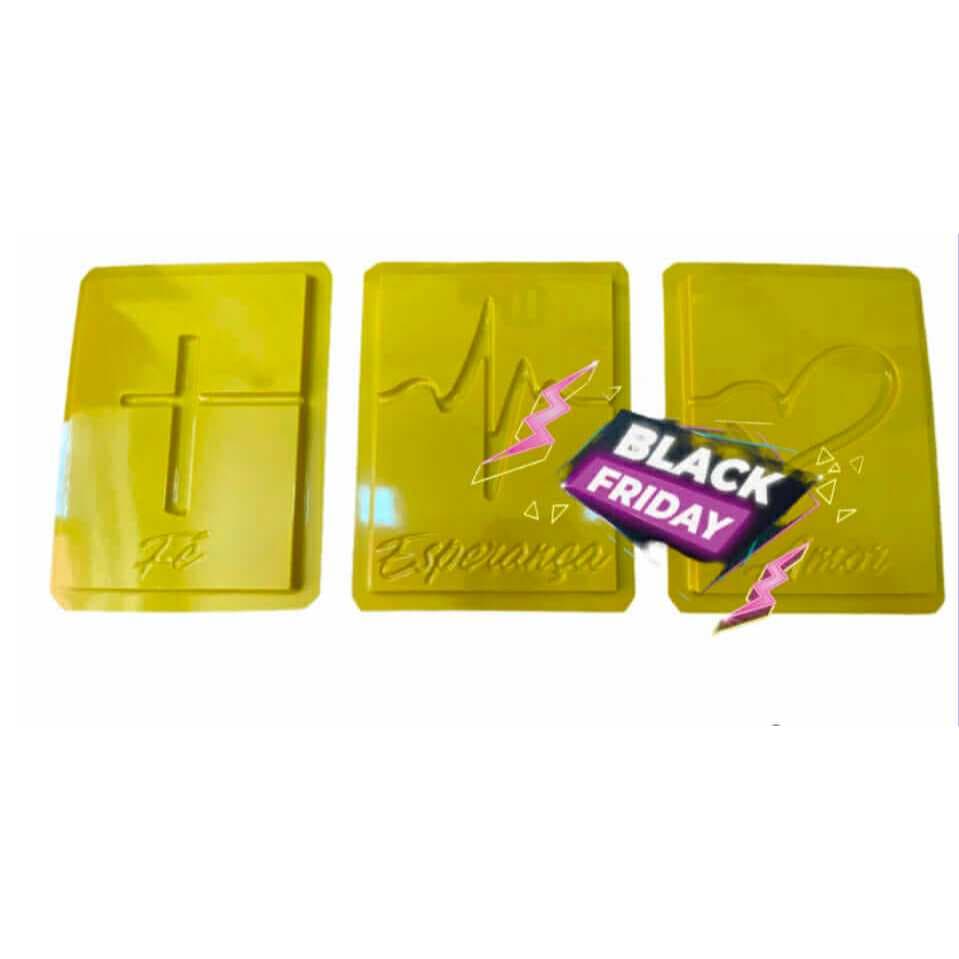 forma 3d Kit Fé Esperança Amor Ref. 903