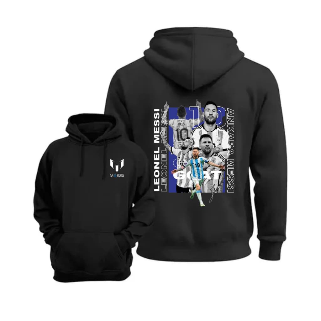 Moletom Lionel Messi Argentina  Unissex – The GOAT 10 | Estilo Streetwear Futebol Masculino e Feminino