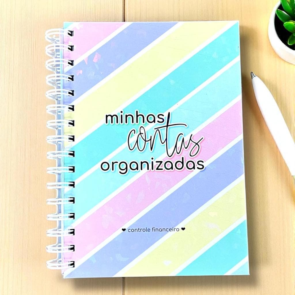 Planner Financeiro - Minhas Contas Organizadas Agenda Financeira