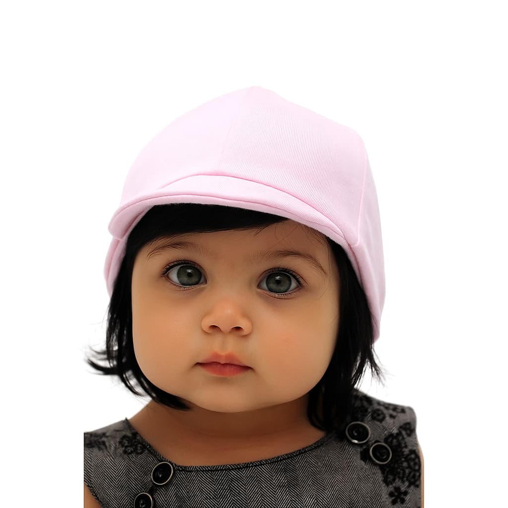 Boné Rosa para Bebê - Confortável