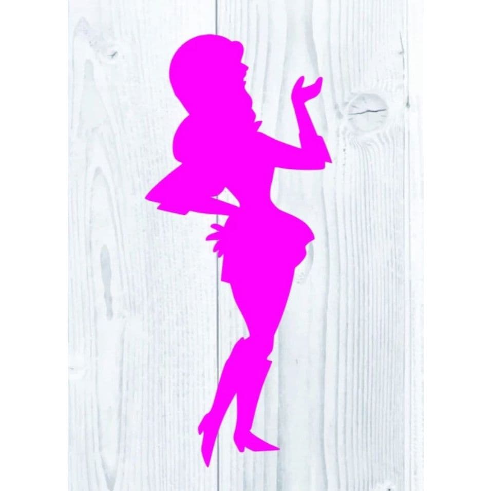 Adesivo Penelope C Sticker Tuning Carro Moto