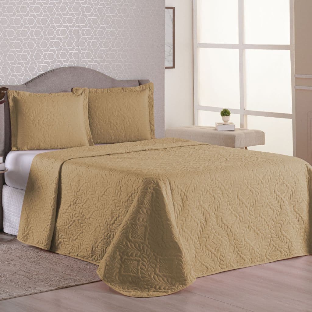 Colcha Cobre Leito Super Luxo Matelado Queen-Casal-Solteiro - Ateliê