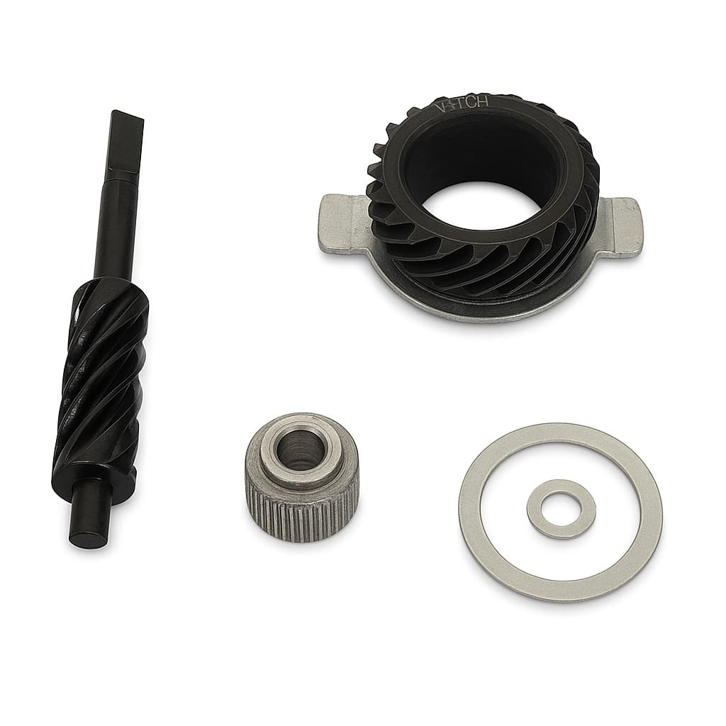 ENGRENAGEM VELOCÍMETRO TITAN 125 FAN 125 2000 A 2008 BIZ 100 FERRO LONA COM PINHÃO