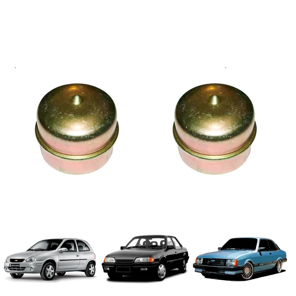 2 Tampa Calotinha Cubo Roda Monza Kadett Corsa Chevette