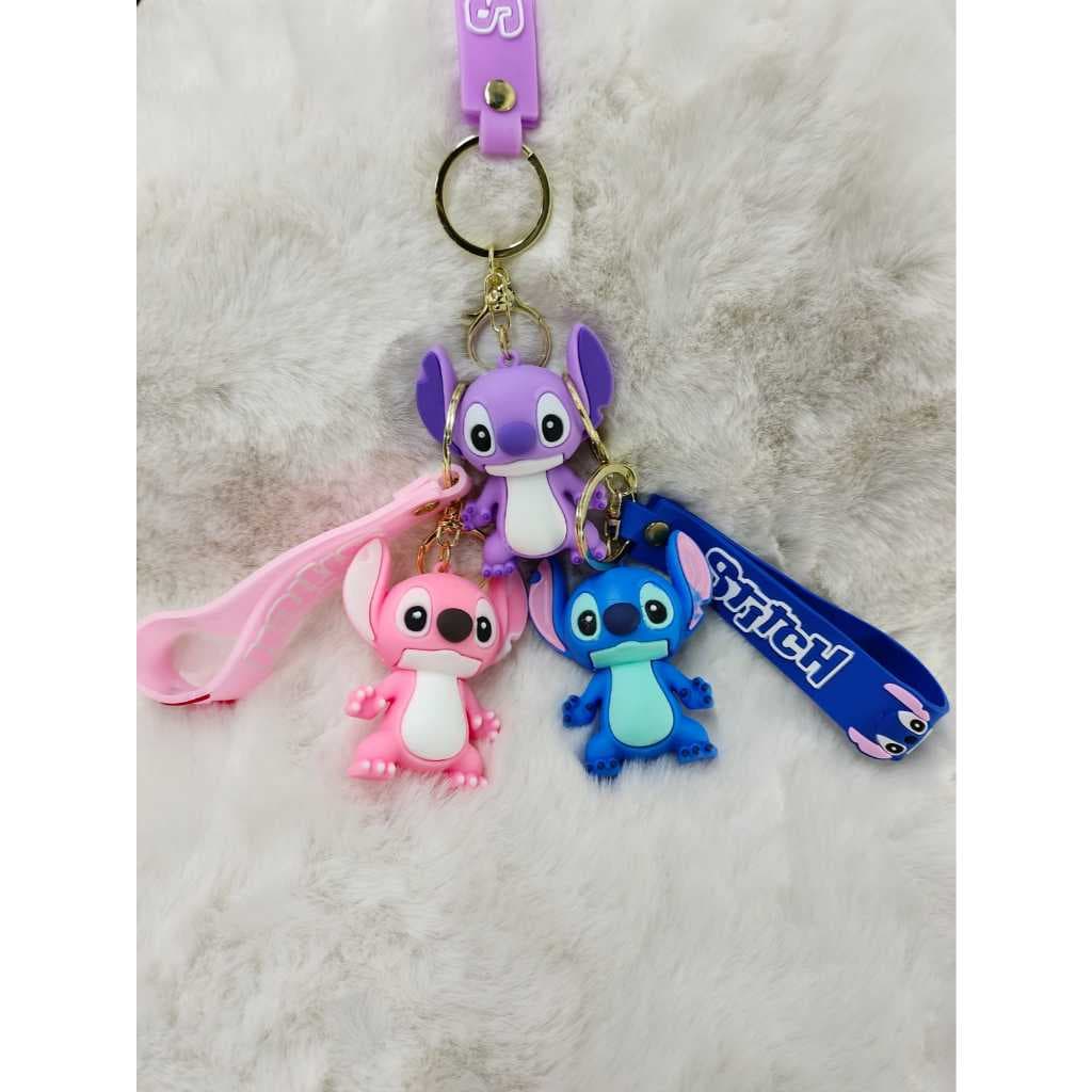 Chaveiro 3D Fofo com Alça em Silicone | Cute Style Tendência 3 Cores