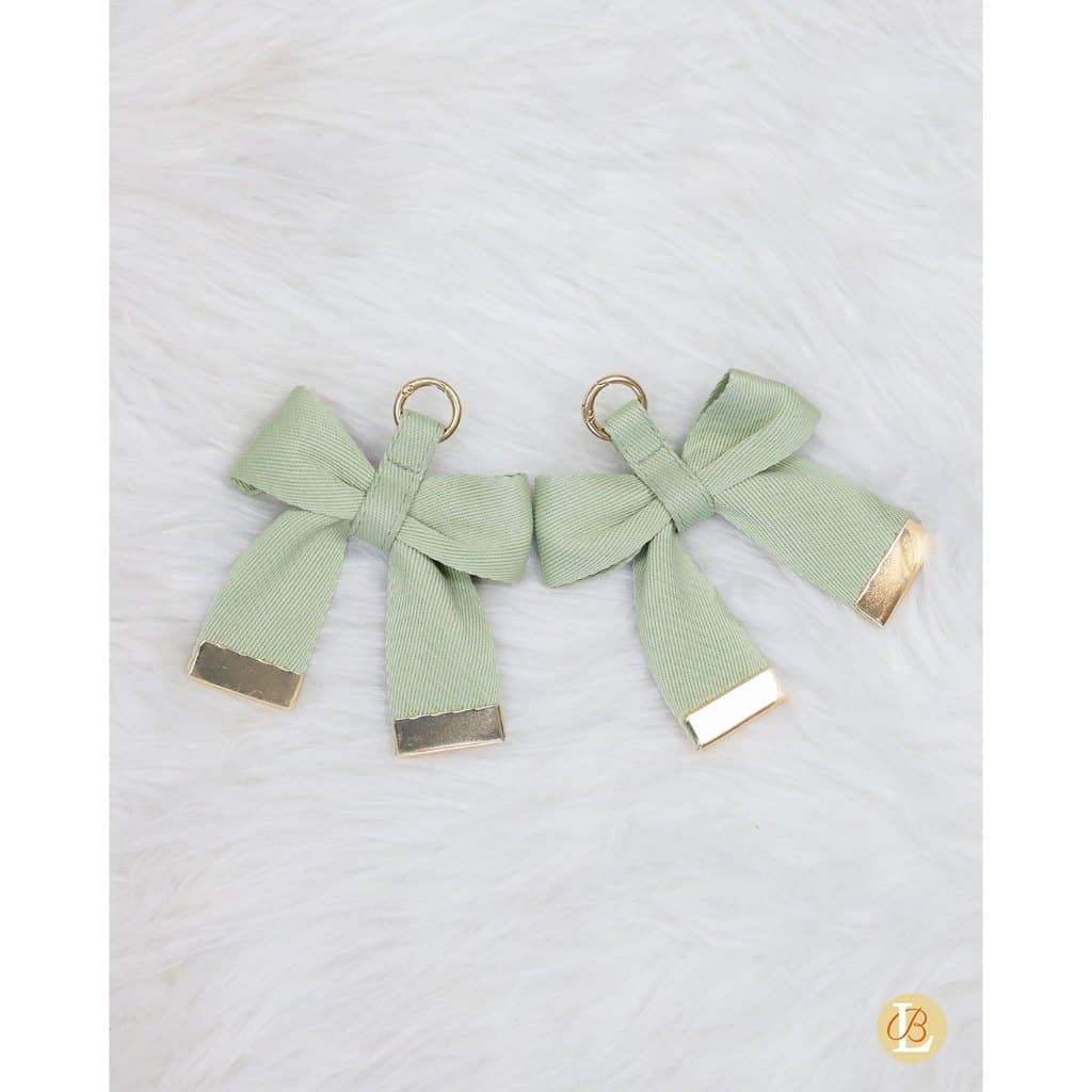 Kit de 02 chaveiros  laços para bolsa maternidade