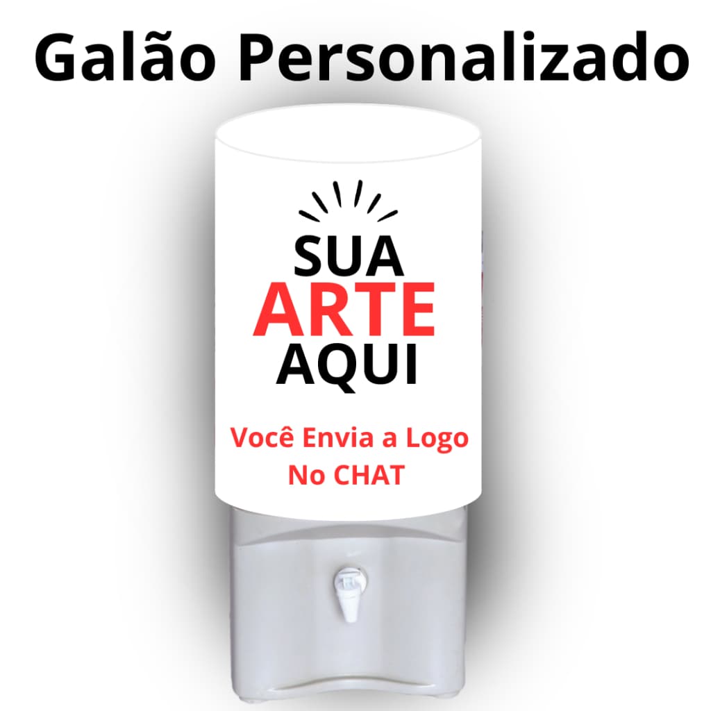 Capa para Galão Personalizado Com Sua Estampa Marca 20 L Exclusivo Oxford