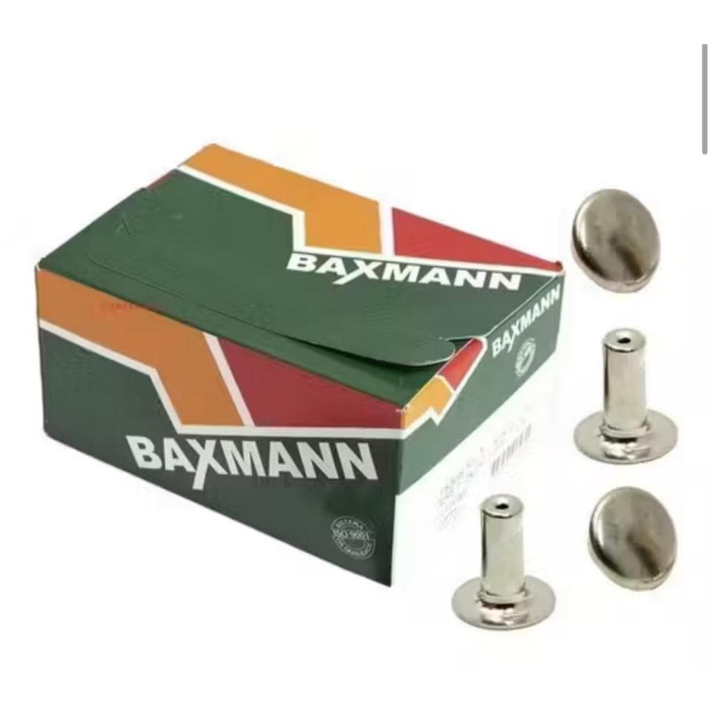 Rebite Nº. 1 1/2 (1.000) Ferro - Baxmann - Artesanato e Confecção