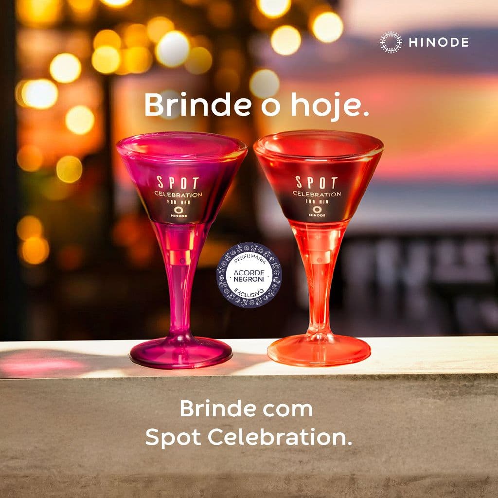Hinode perfume masculino perfume feminino linha SPOT CELEBRATION