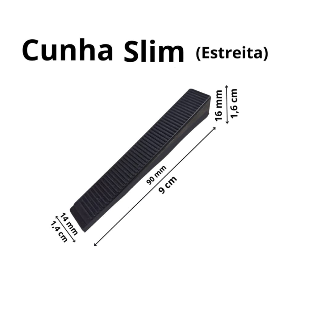 Cunhas Niveladora Slim Piso Porcelanato 100 unidades