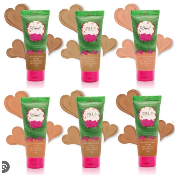 Base Vegana Oil Free Efeito Matte - Dalla