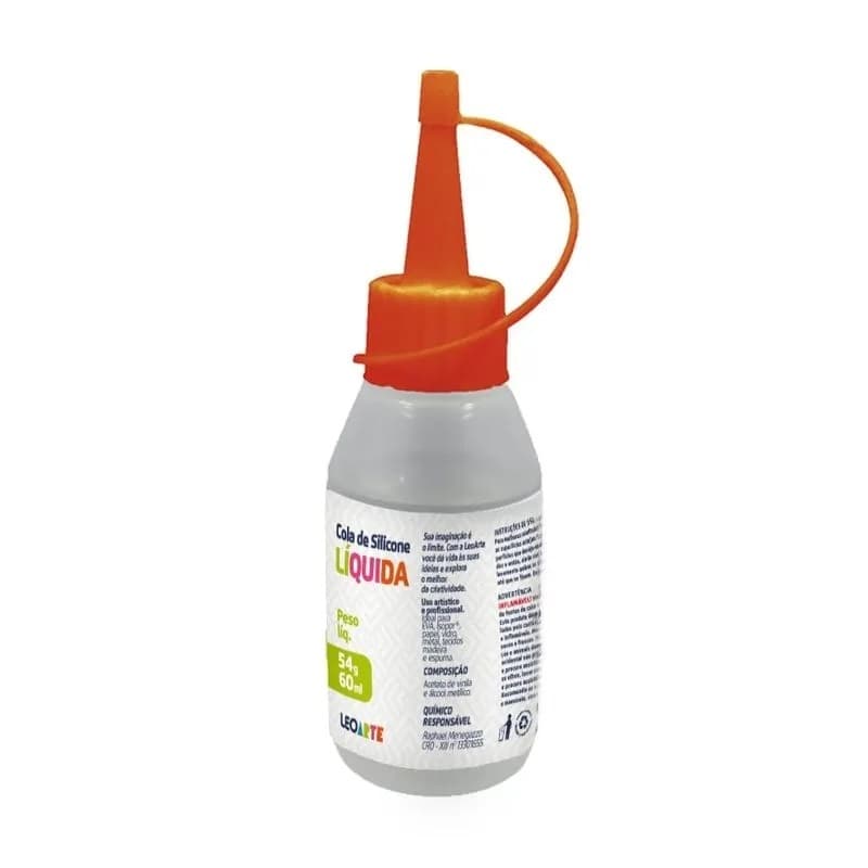 Cola de Silicone Líquida 60ml – Leo & Leo