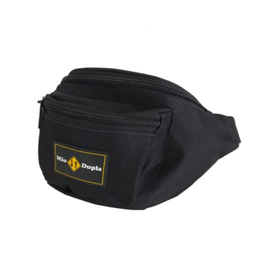 Mão Dupla Pochete Antifurto Preta - Segurança E Estilo Pochete Bolsa Motoboy