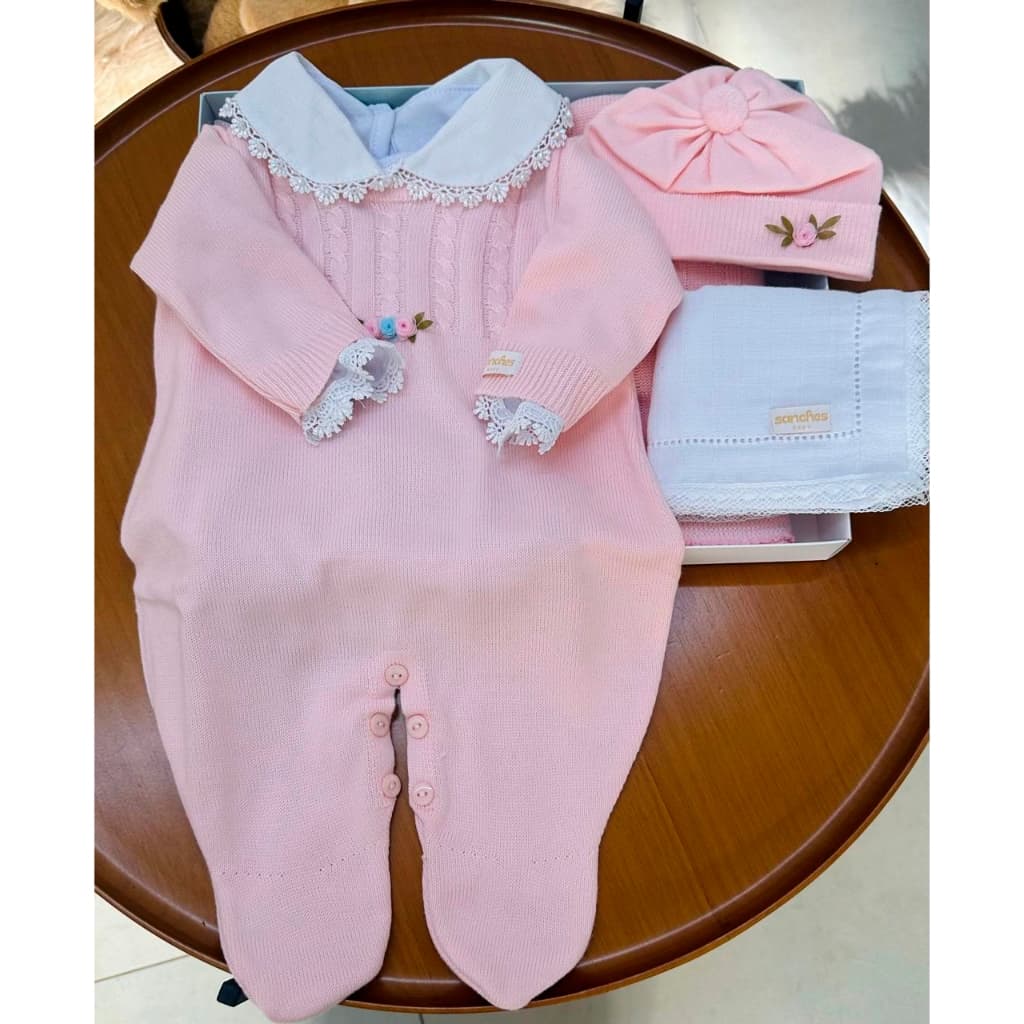 Kit de Saída Maternidade 06 peças