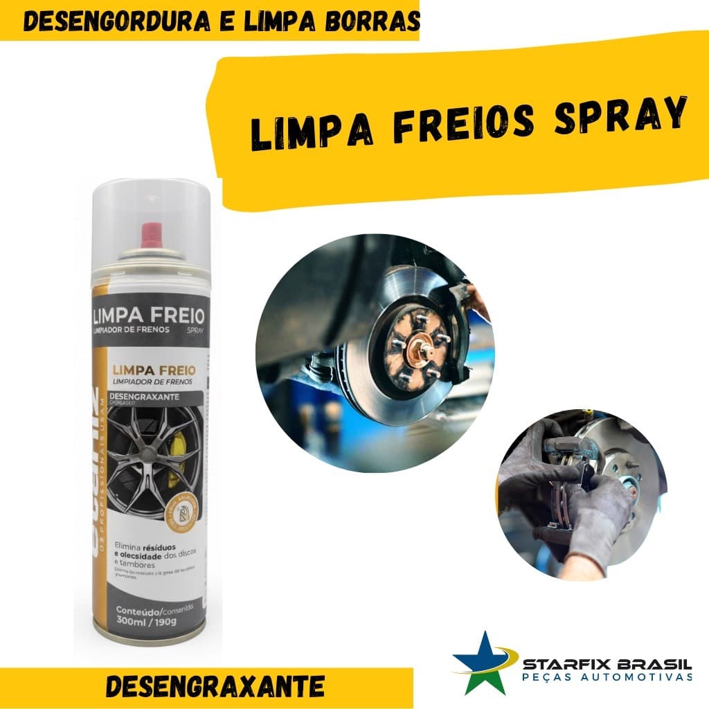 Limpa Freios Etaniz Spray Desengraxante 300ML/190G