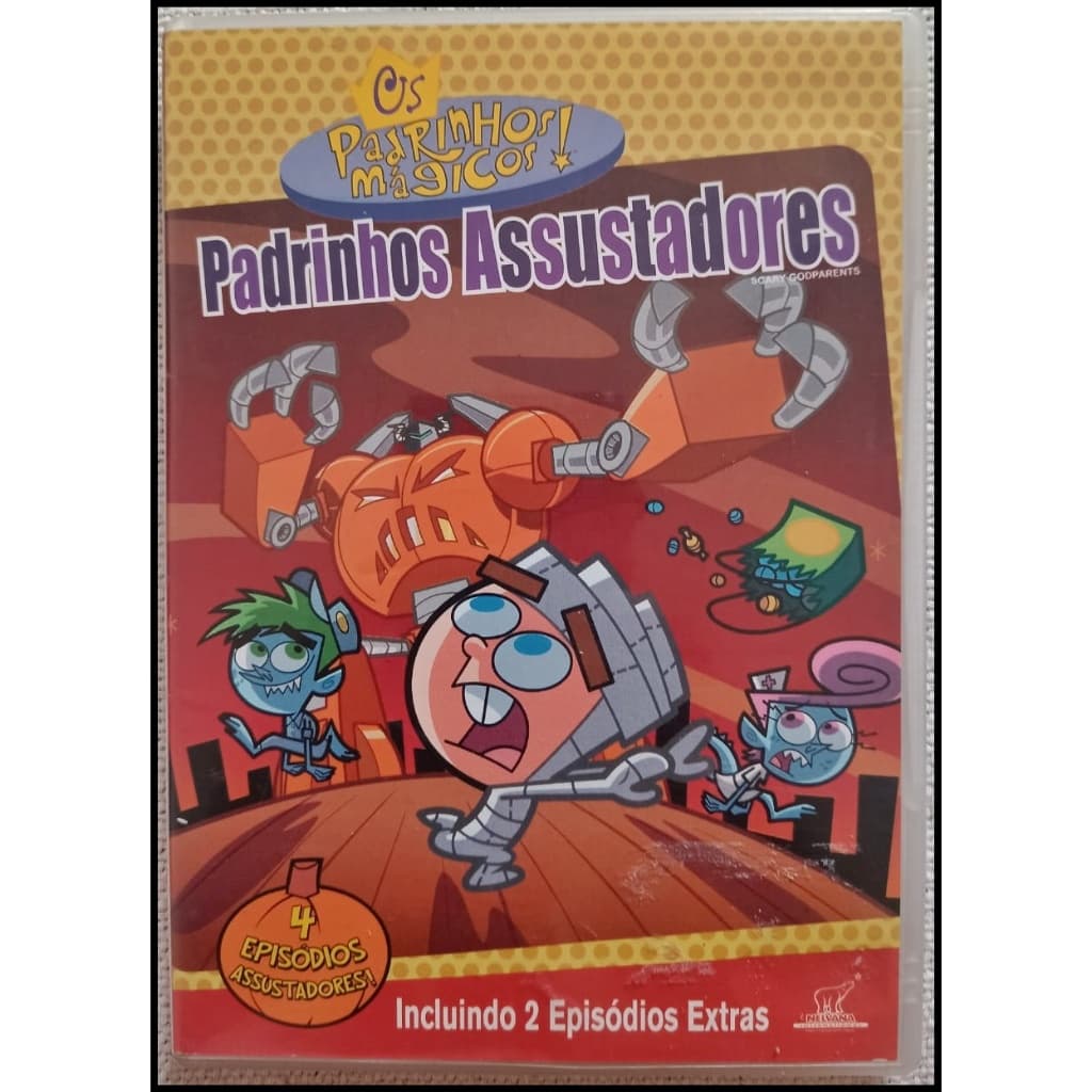 DVD Os Padrinhos Magico - Padrinhos Assustadores - Original