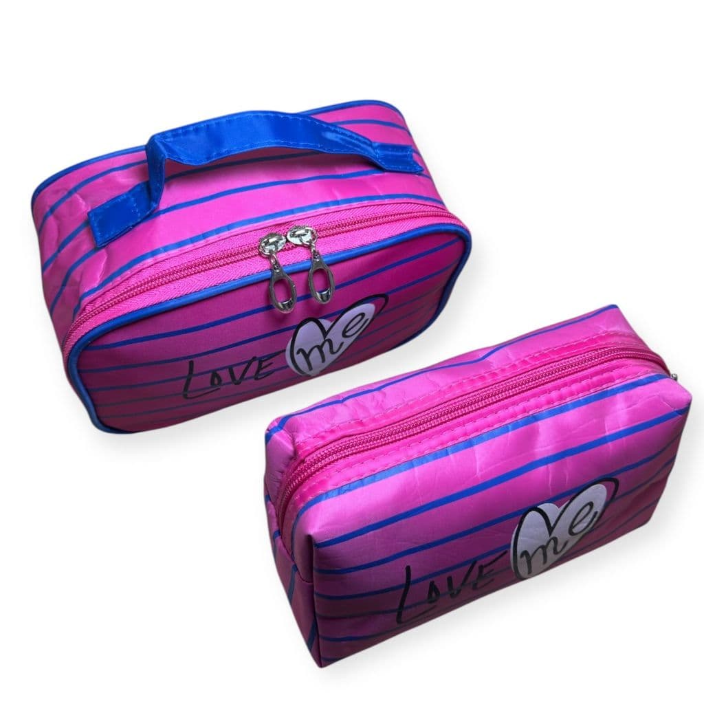 Necessaire Bolsa Organizador De Maquiagens E Cosméticos Para Viagem