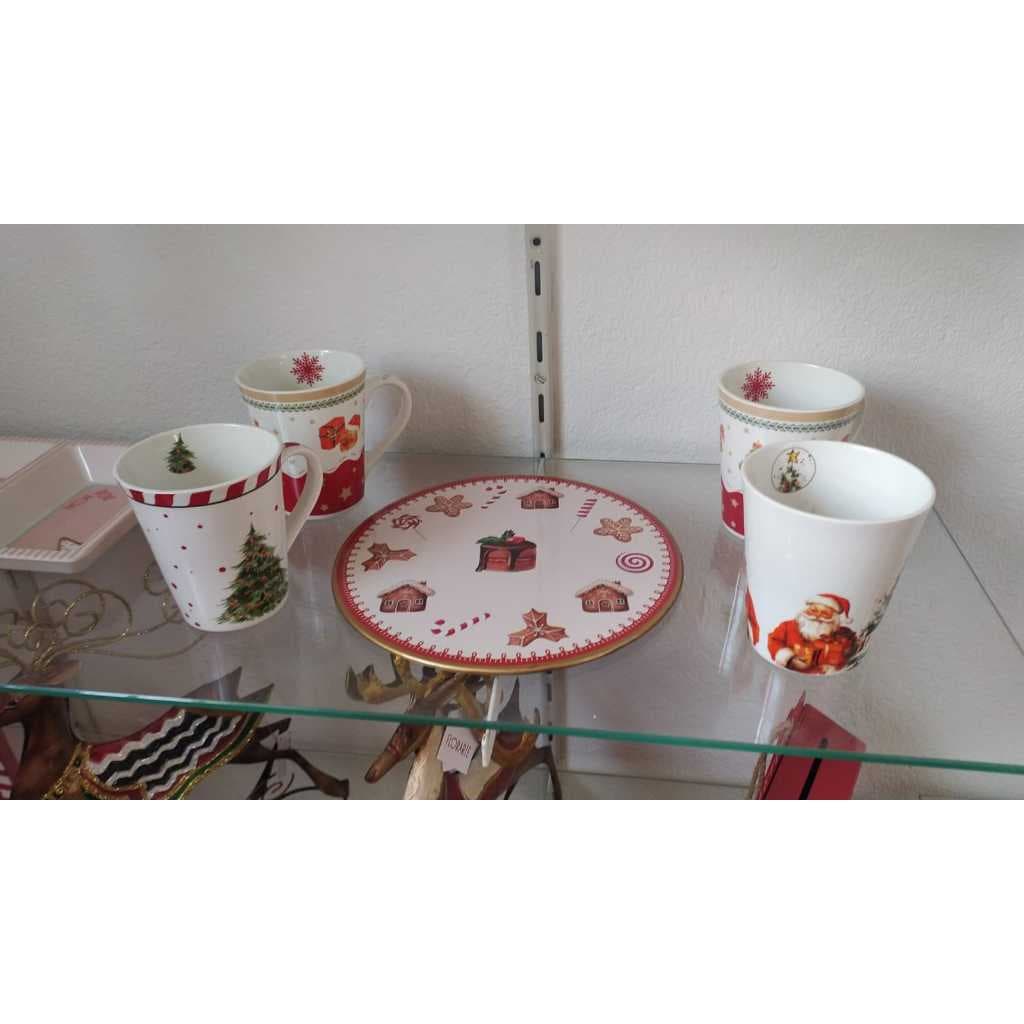 Caneca Natalina em Porcelana - 3Modelos- Tuut
