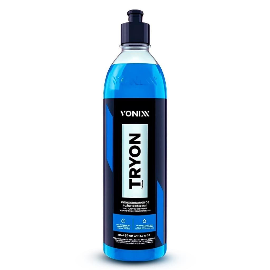 Tryon 500ML 3 Em 1 Restaurador Automotivo De Plásticos E Borrachas Vonixx Renovador Plastico