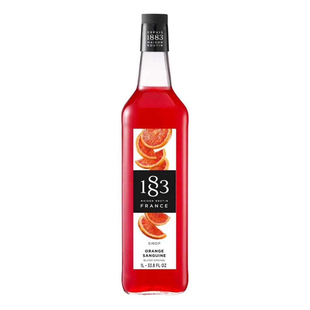 Xarope Laranja Vermelha 1883 Maison Routin 1L - Importado
