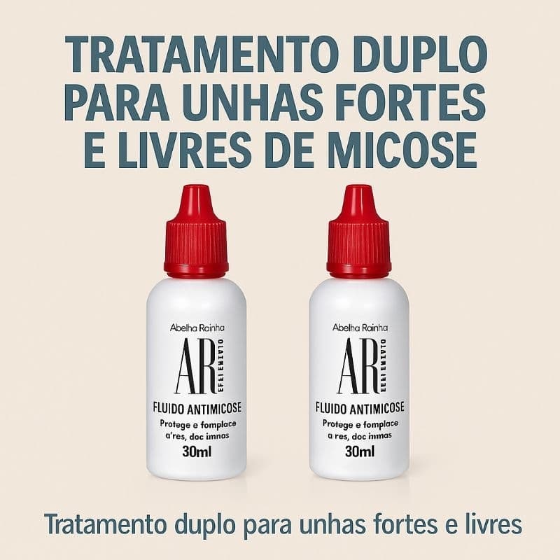 Kit com 2 Fluido Antimicose Abelha Rainha