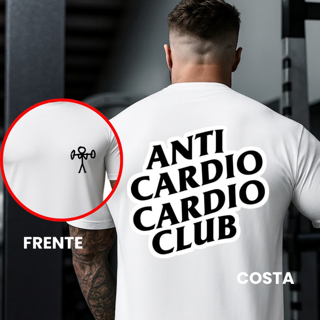 Camiseta de Academia Masculina Estampada Dry Fit Lisa