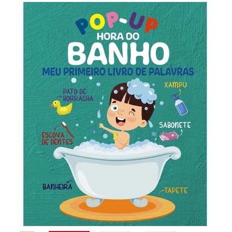 Hora do Banho Meu Primeiro Livro de Palavras | Pop-Up