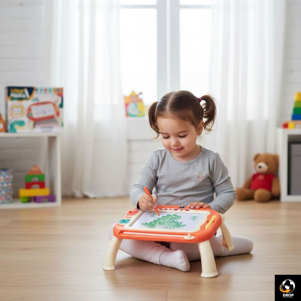 Lousa Mágica Educativa Infantil Mesa de Atividades Musical Didática crianças brinquedo