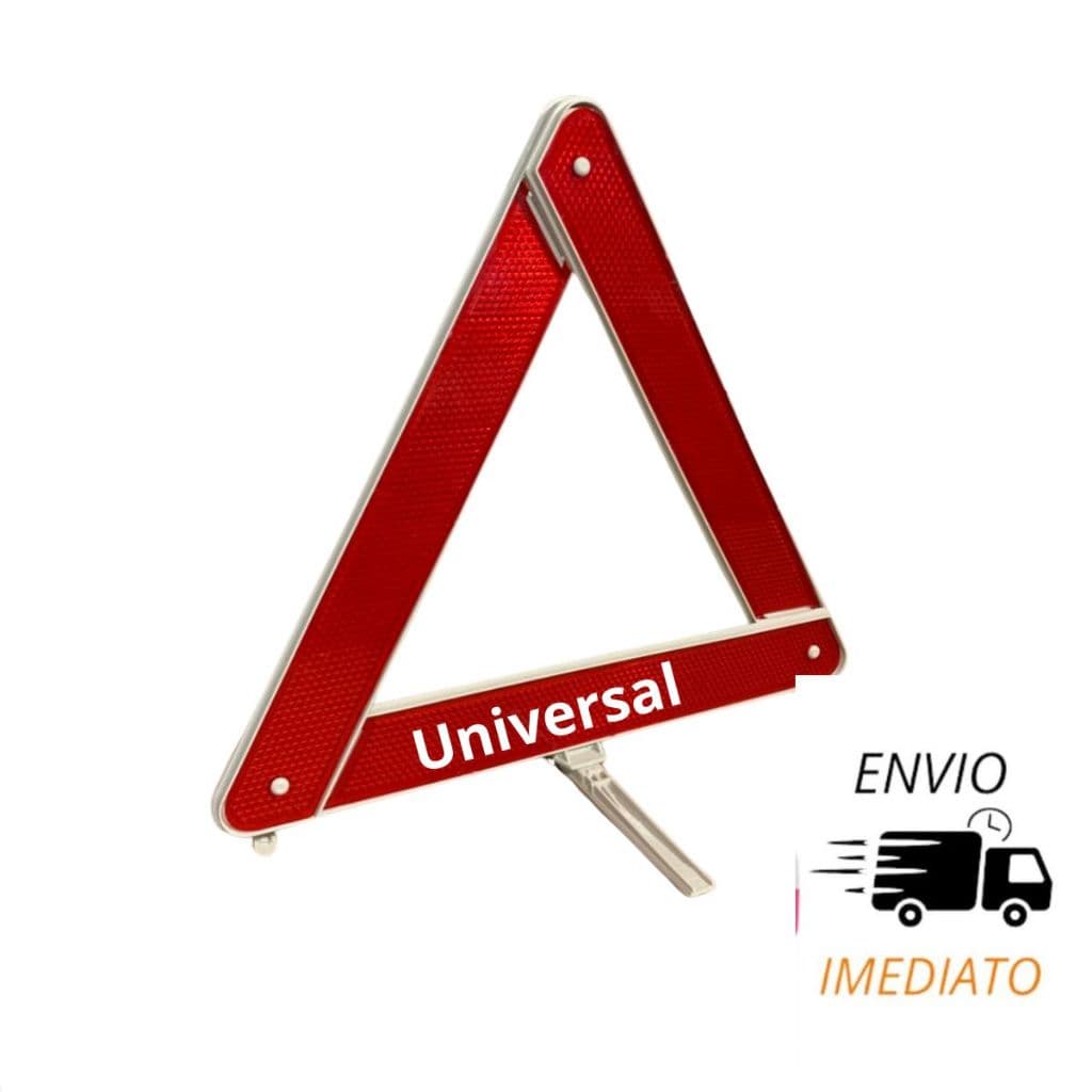 Triângulo Sinalização Universal Segurança Automotivo Peso Leve
