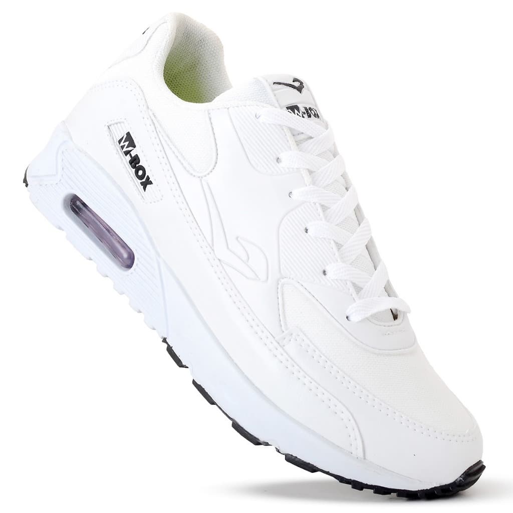 Tenis W Box BRANCO Unissex Promocao Esportivo Confortavel Envio Rapido Corrida