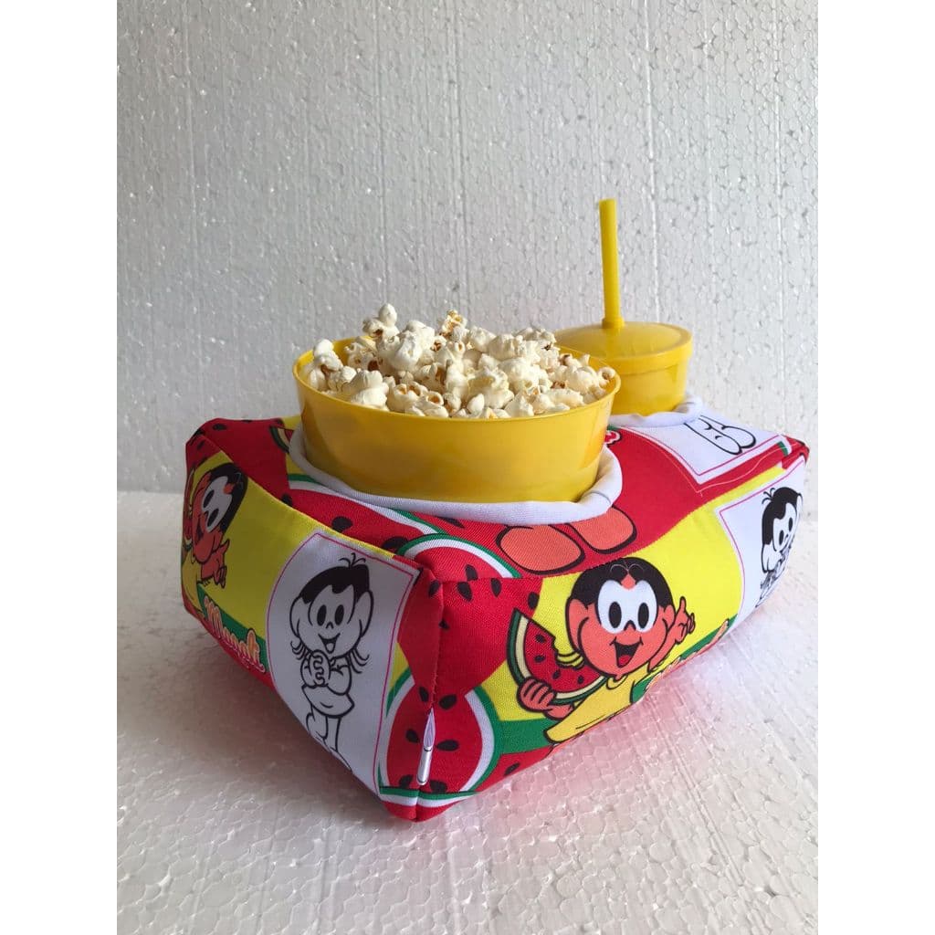 Almofada Porta Pipoca Tema Magalí