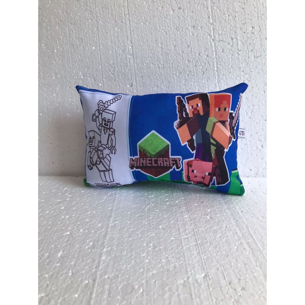 Kit 10 Almofadas Decorativas (Minecraft ou Tema do Catálogo)