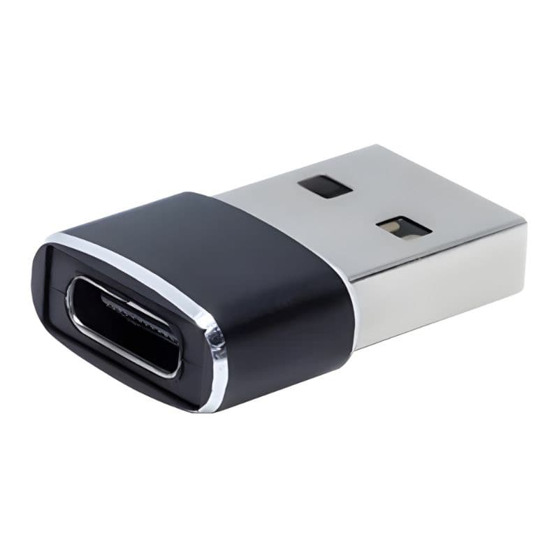 Adaptador USB 2.0 Macho para USB Tipo-C