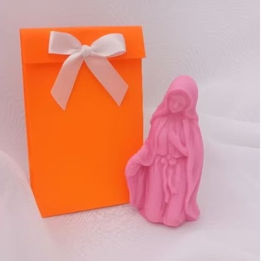 Vela Virgem Maria - vela Santa Proteção para o lar | Perfumada | Presente