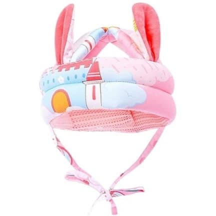 apacete de segurança infantil – Proteção macia e segura para bebês – Rosa