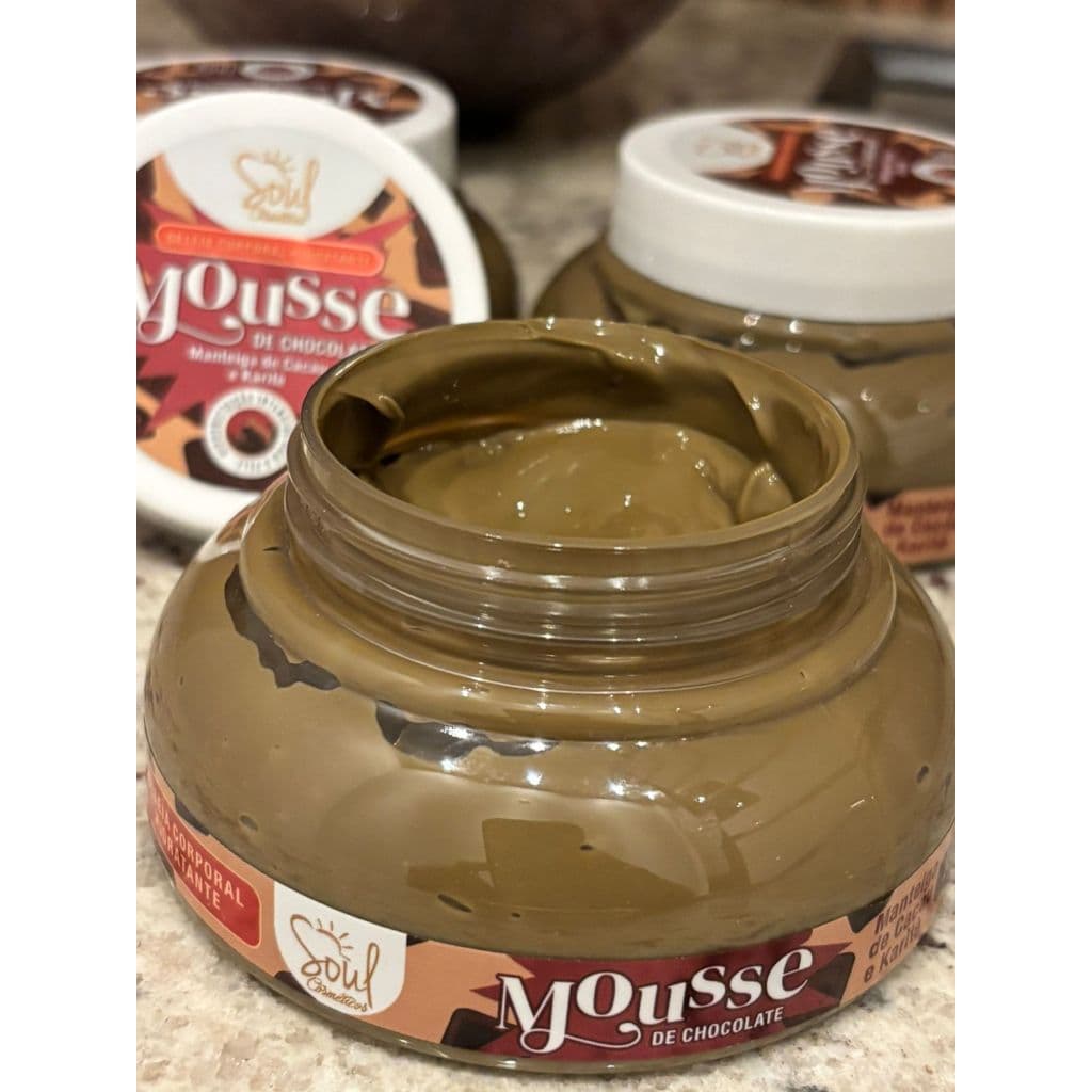 Hidratante Corporal Geleia Mousse Chocolate SOUL 190G