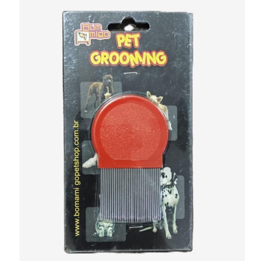 Pente Removedor de Pulgas e Carrapatos Pet Grooming- Qualidade Premium- Envio Imediato- S5010