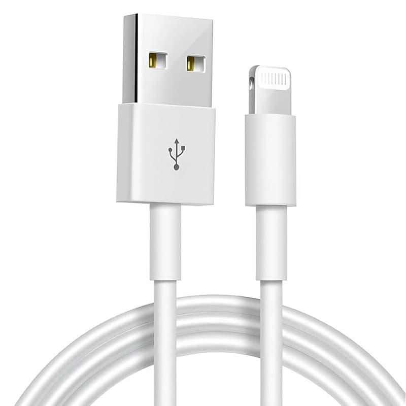 Cabo Lightning 1M Carregador iPhone USB Carregamento Rápido Cabo Dados Compatível iPhone 14 13 12 11 X XR 8 7 Plus