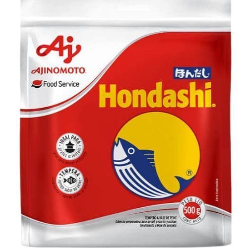 Tempero Oriental À Base De Peixe Hondashi Profissional 500g Ajinomoto Food Service