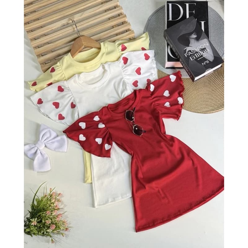 Vestido Infantil Juvenil Canelado Menina