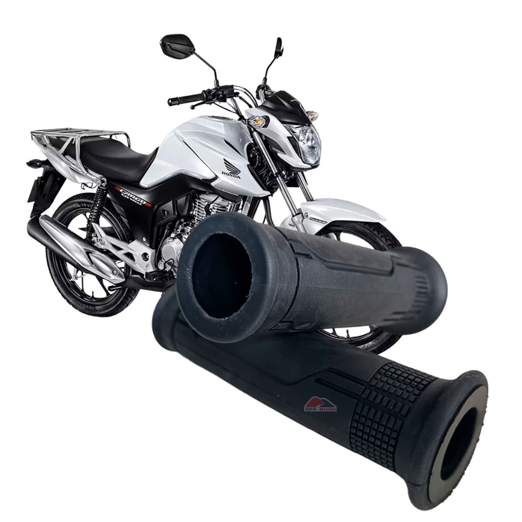 Manopla modelo cargo c/furo titan/fan/twister wester