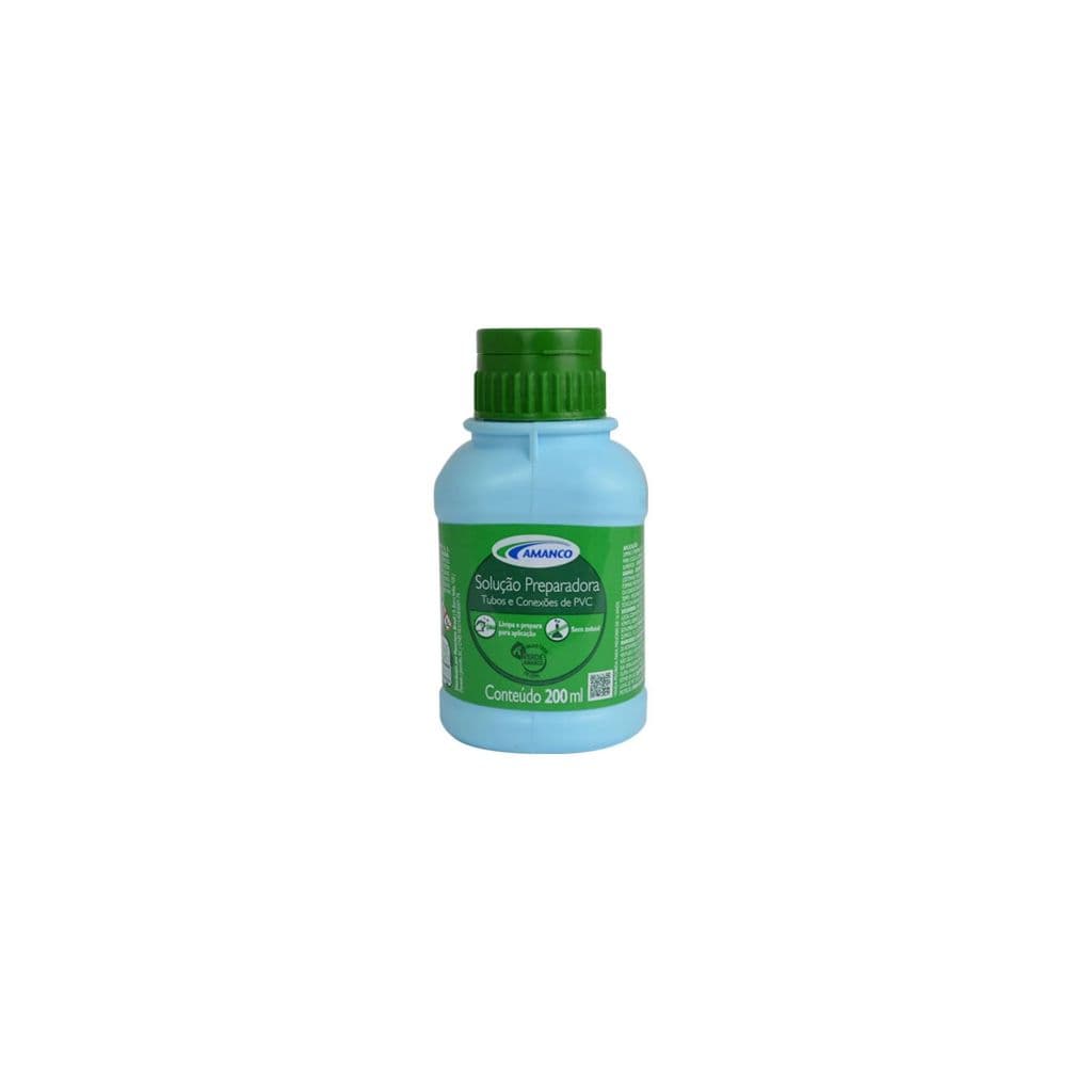 Solução Preparadora Para Pvc 200ml Amanco Azul