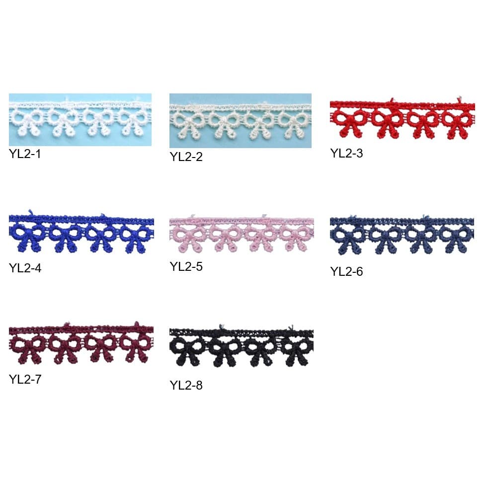 Renda De Guipir Yl2, C/13,70 Mt, Cor: Diversas Cores