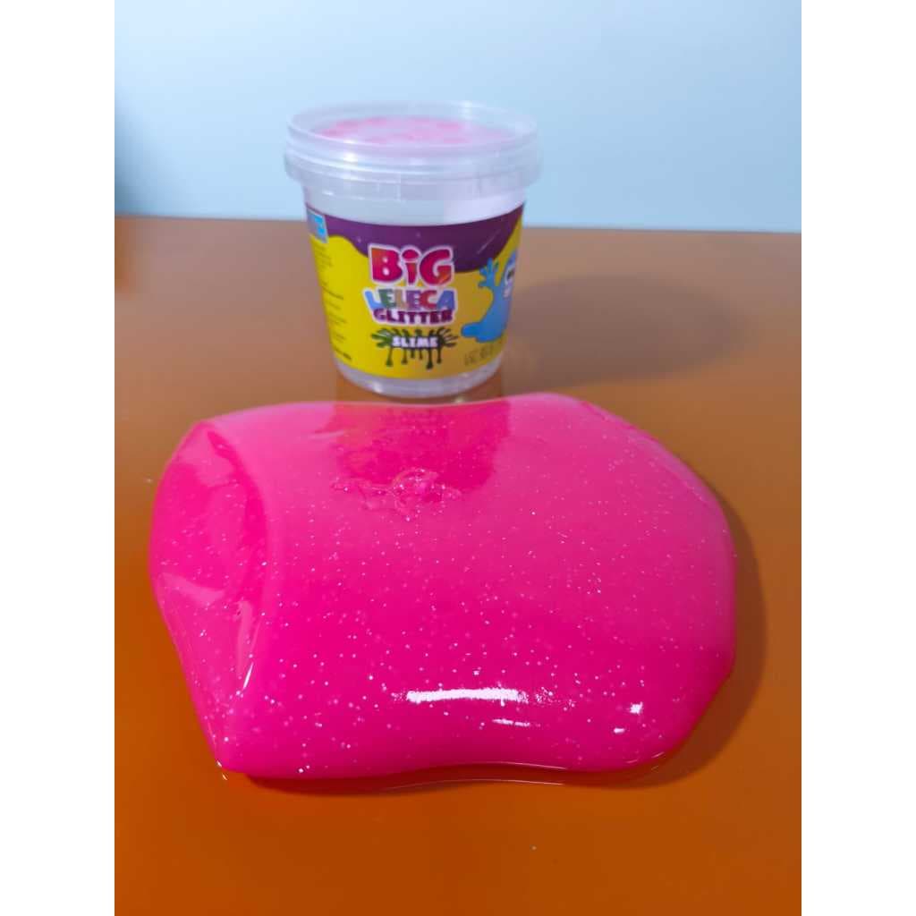 Big slime 450g gliter amoeba Gelele Slime Meleca massinha
