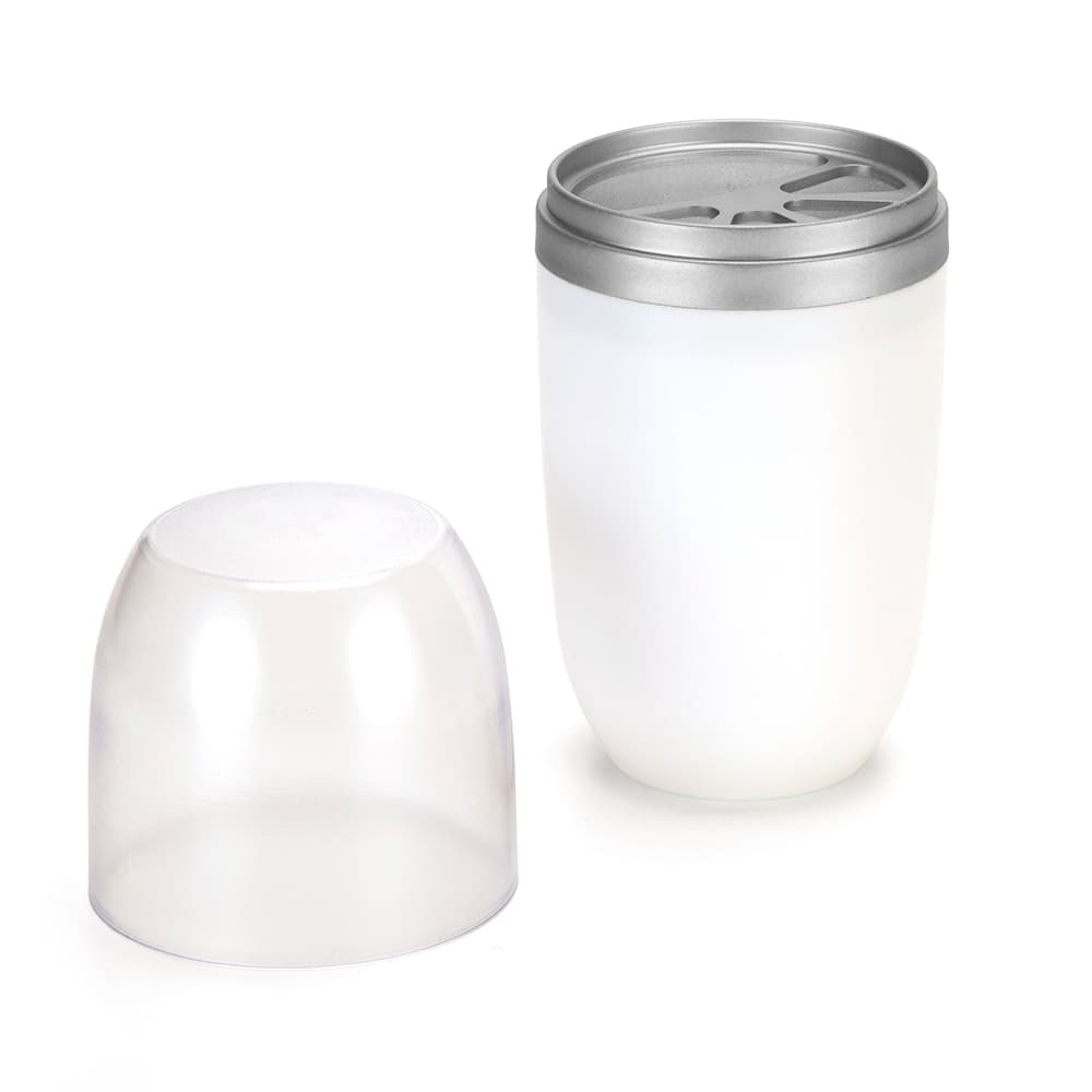 Porta Escova Pasta Tampa Copo Banheiro Viagem 500ml Várias Cores 4 Escovas e 1 Pasta