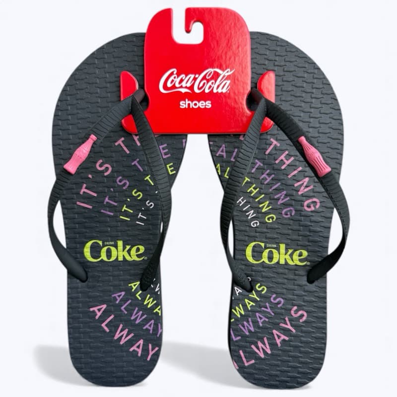 Chinelo Feminino Coca Cola It's Coke Cc4650